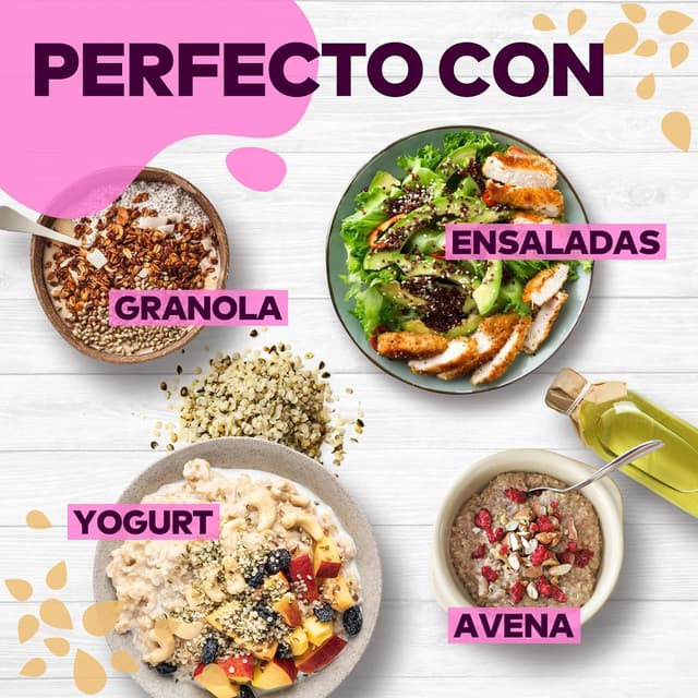 Thumbnail 4 de Jorus Semillas de Cáñamo Crudas 1kg 🌱 Nutrientes para tu dieta