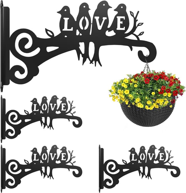 Detalle de Metall Pflanzenhaken 4er Set 13,6 kg