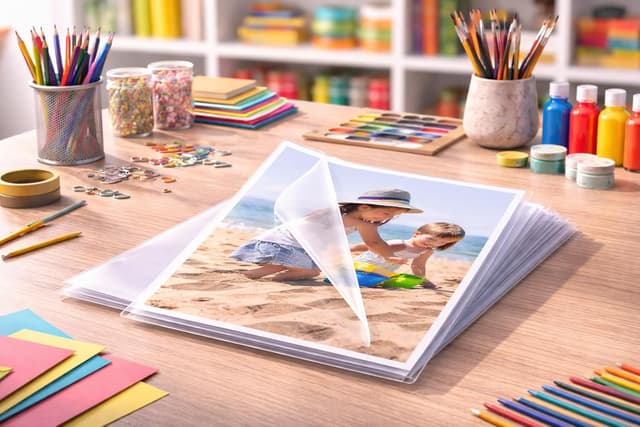 Detalle 2 de Pochettes plastification A3 80 microns