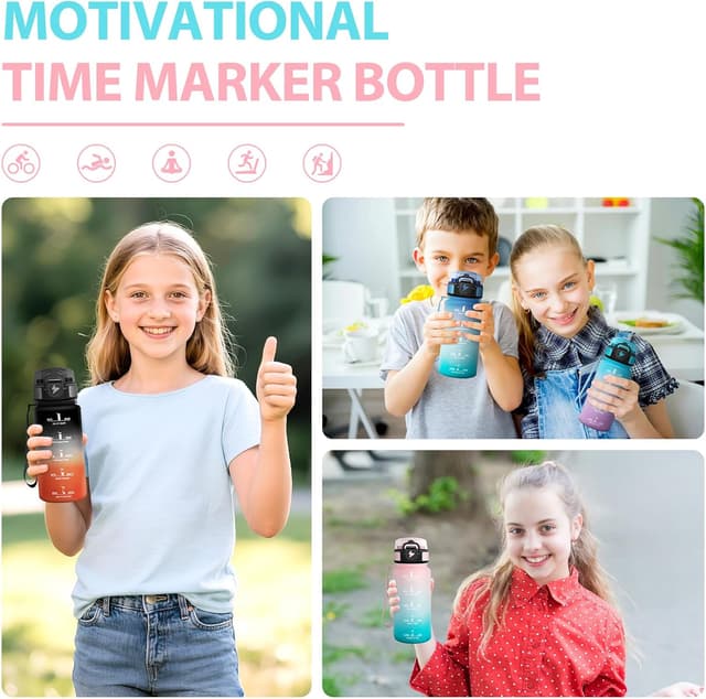 Thumbnail 6 de Borraccia 500 ml Mulbijeo con cannuccia