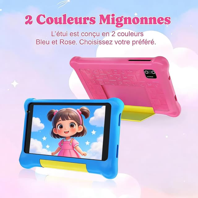 Thumbnail 5 de Vekoy Tablette Enfants 7 Pouces Android Rose