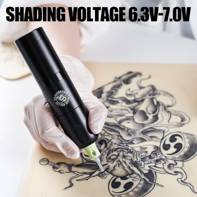 Thumbnail 6 de Dragonhawk X3 Machine à tatouer 1500mAh 🖊
