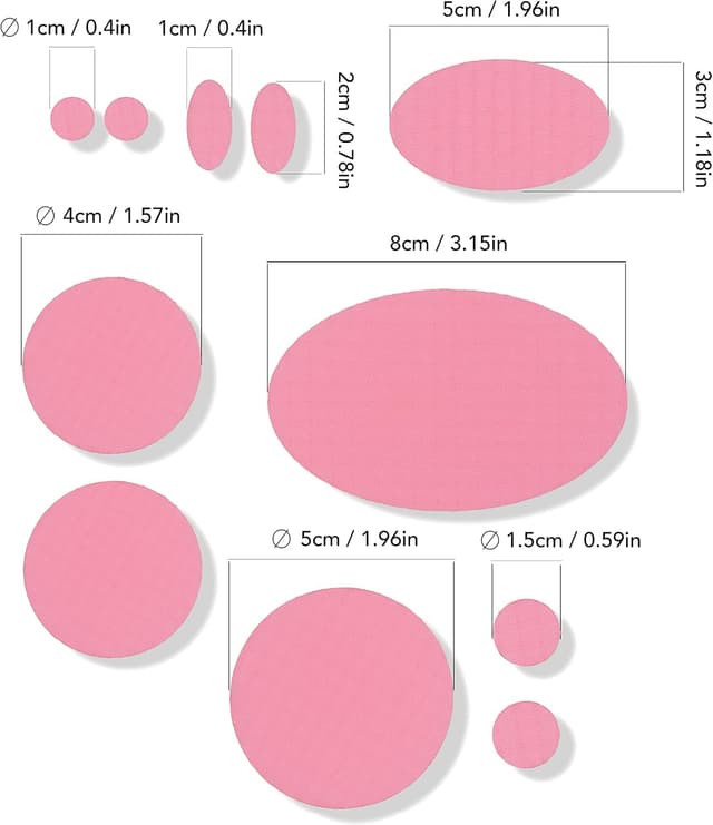 Detalle de aZengear Repair Patches DIY kit (11 pcs) for down jackets, tents, shoes & more