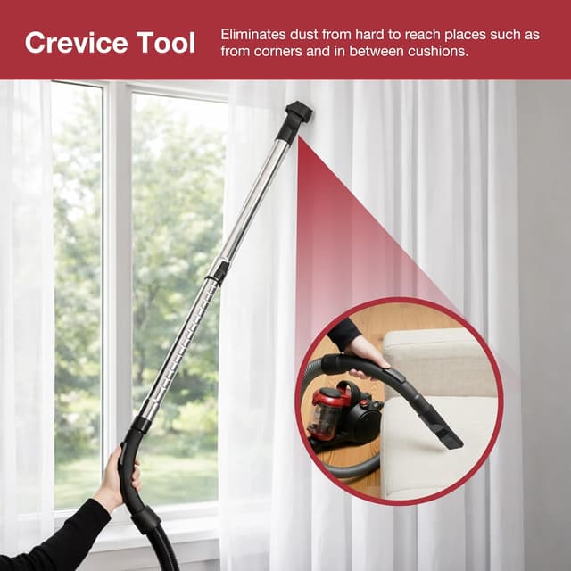 Detalle de Akitas C10T turbo vacuum 900W pet hair