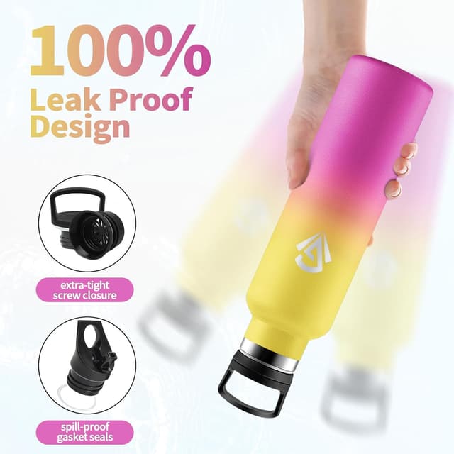 Thumbnail 2 de JAPORIA Gourde Inox 750ml Bouteille isotherme