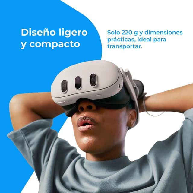 Thumbnail 4 de NK Correa Compatible con Meta Quest 3 – Ajustable, Cómoda y Blanco