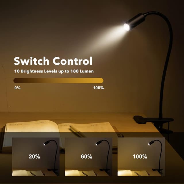 Thumbnail 6 de Hifree 5W Lampara lectura cama 10 niveles