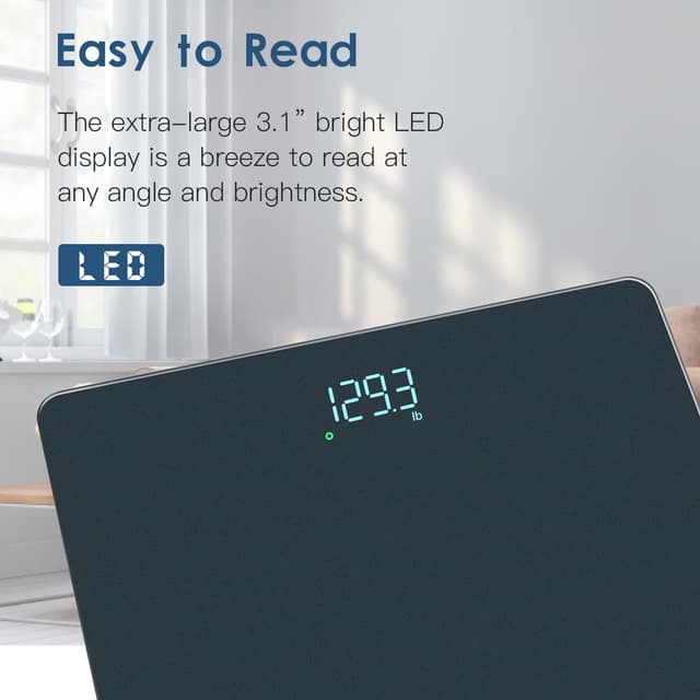 Thumbnail 5 de Homebuds Bathroom Scales 0.1lb precision 📏🚫