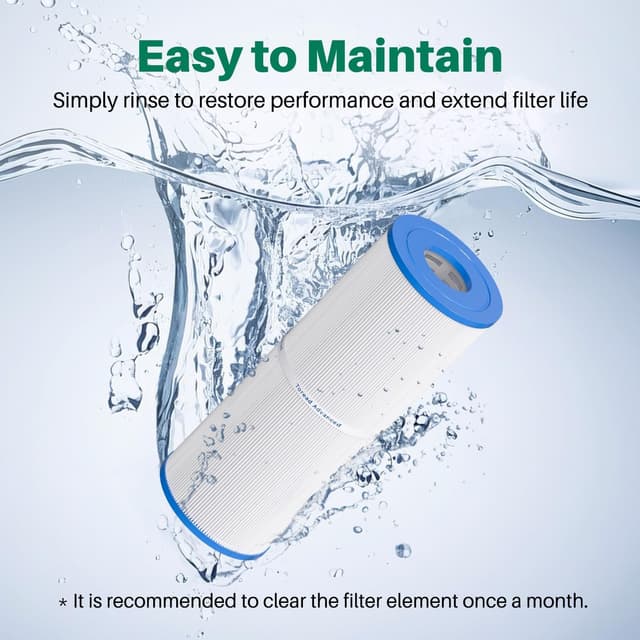 Detalle de TOREAD Hot Tub Filter 25 sq ft 2 pack