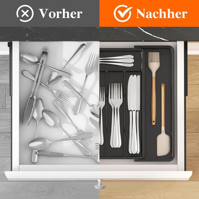 Thumbnail 5 de Lifewit Besteckkasten verstellbar 41 cm 🍽