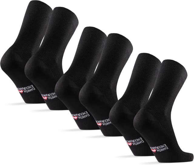 Detalle de DANISH ENDURANCE Diabetic Socks for Men (Bamboo, Non Elastic, Non Binding) – 3-Pack