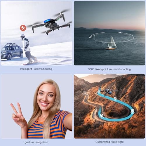 Thumbnail 5 de OBEST Drone GPS 4K avec FPV et 360°