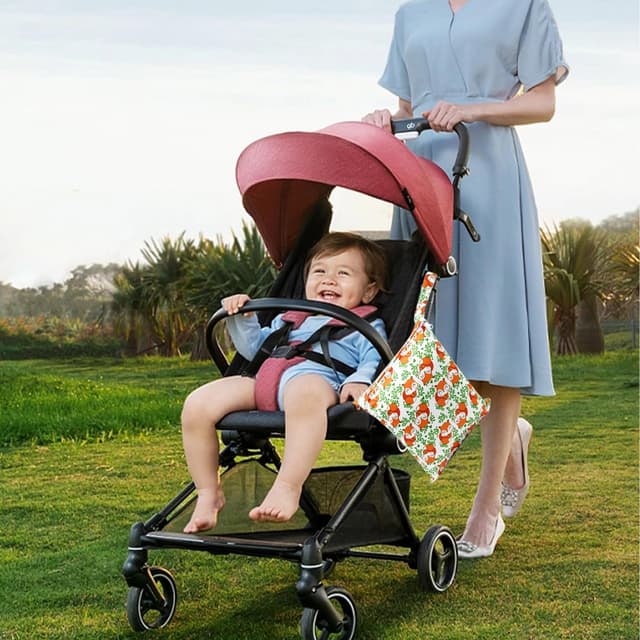 Detalle de NTGRTY Windeltasche (2er-Set) – wasserdichte Wet/Dry Bags aus TPU, mit Reißverschluss