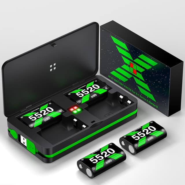 Imagen de Portable 4×5520 mWh Xbox Controller Battery Pack en OfertitasTOP