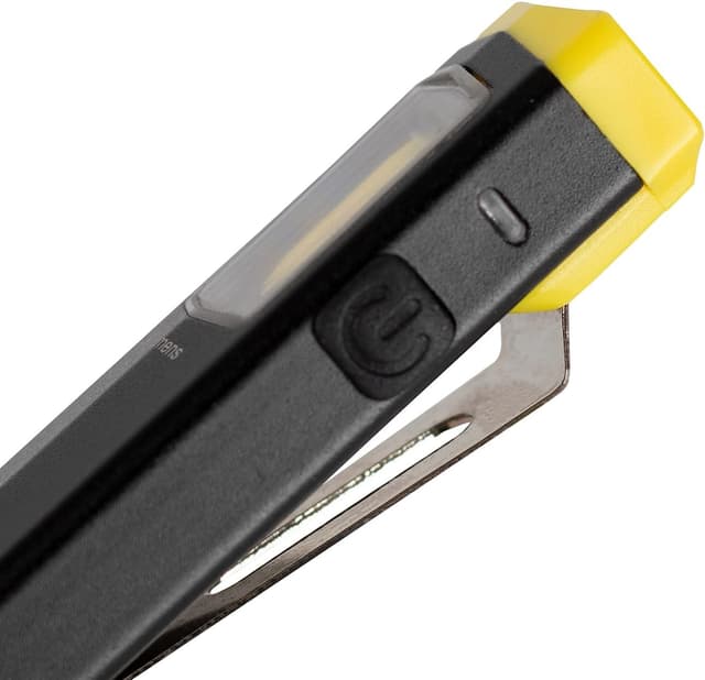 Detalle de C.K Tools CK T9423USB Mini Inspection Light (240 Lumen) – USB-C Rechargeable COB LED Clip Lamp