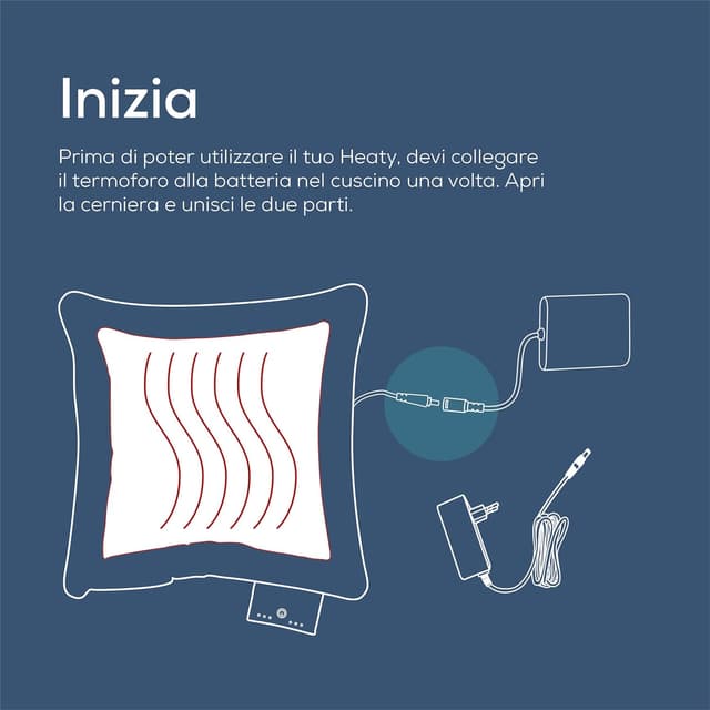 Thumbnail 3 de Beurer Heaty Termoforo wireless 4 ore calore