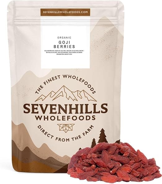 Imagen de Sevenhills Wholefoods Baya de Goji Orgánico 1kg 🍇 en OfertitasTOP