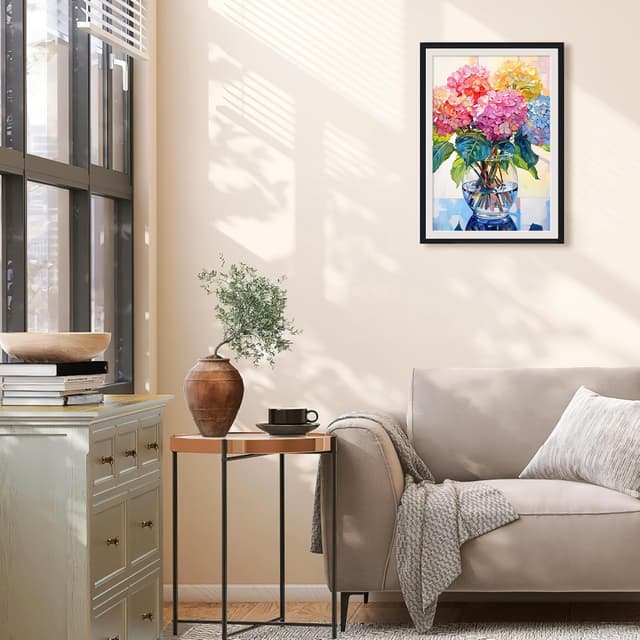 Detalle de gelrovaled Malen nach Zahlen 20 x 30 cm