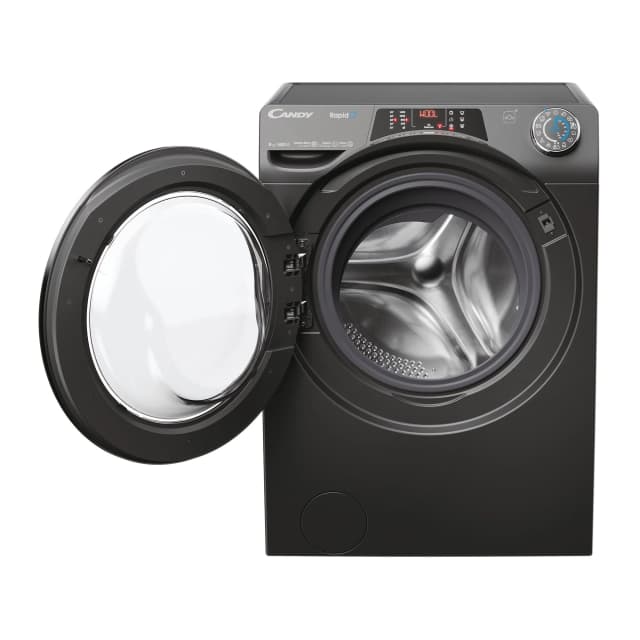 Detalle de Candy RapidÓ RO1484DWMCRT/1-S: lavadora de 8 kg con WiFi y 1.400 rpm (reacondicionada Grado C)