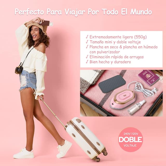 Thumbnail 1 de Newbealer Plancha de Viaje Compacta y Ligera 🌟