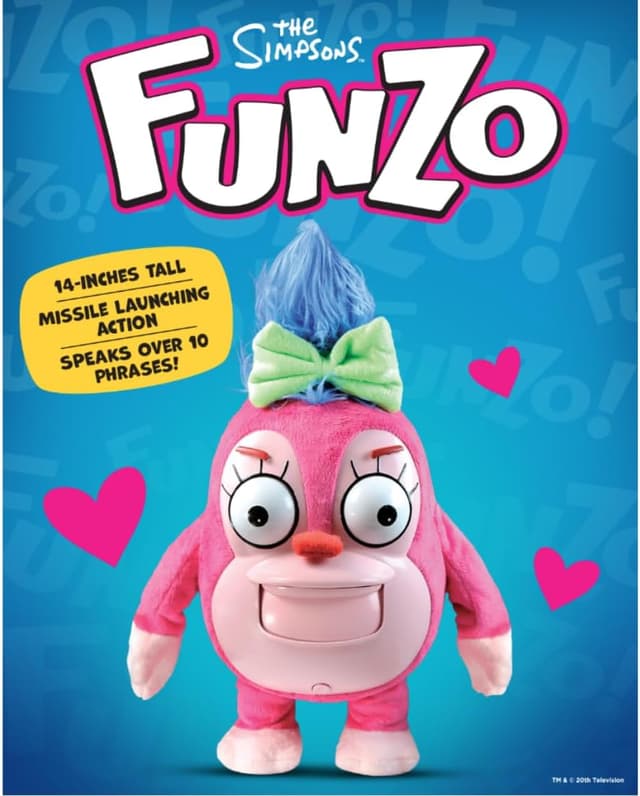 Detalle 2 de The Simpsons Funzo parlante JAKKS Pacific, poupée interactive à sons intégrés