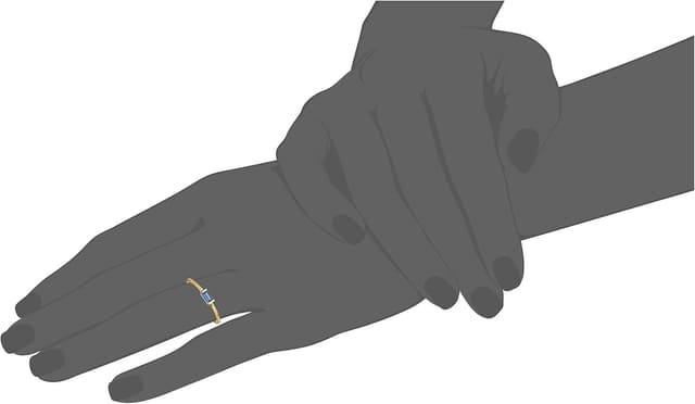 Thumbnail 3 de Amazon Essentials 18K Gold Plated Stackable Ring ๐