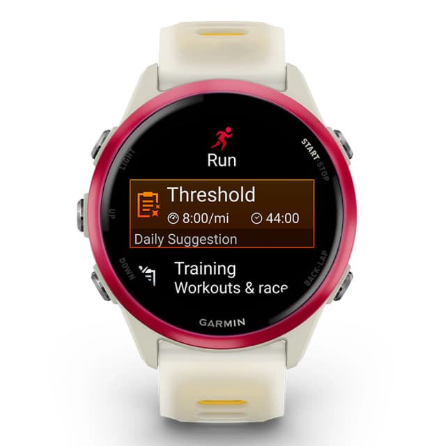 Thumbnail 5 de Garmin Forerunner 570 42mm Beige Naranja