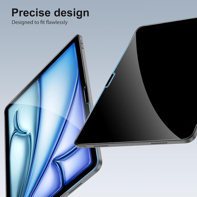 Detalle 2 de SPARIN Schutzfolie (2 Stück) für iPad Air 11 Zoll M4/M3/M2 (2026/2025/2024) – kratzfest, 9H, Anti-Bläschen