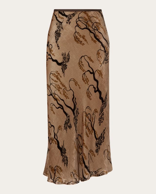 Imagen de SIYU Falda midi de terciopelo 👗 en OfertitasTOP