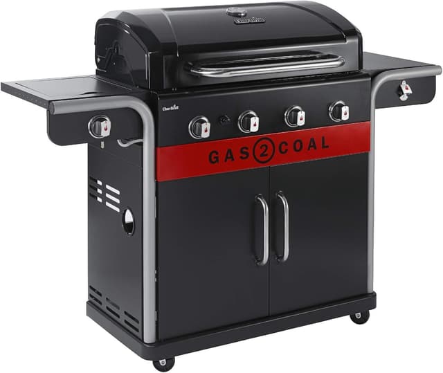Thumbnail 1 de Char-Broil Gas2Coal 2.0 440 🔥 Barbacoa híbrida de 4 quemadores