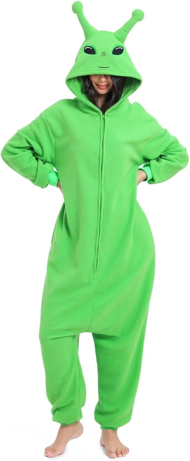 Detalle de LBJR Erwachsenen Cosplay-Schlafanzug als Jumpsuit „Tierkostüm“-One-Piece Onesie