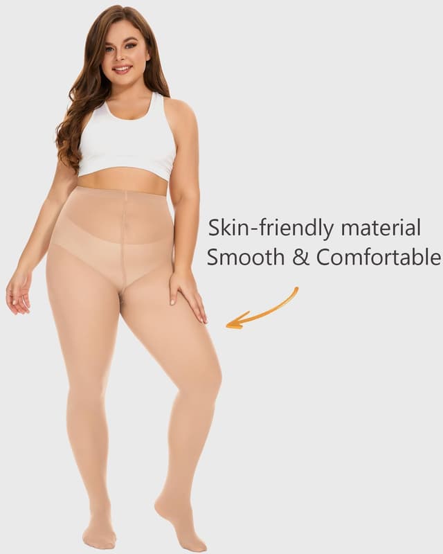 Thumbnail 5 de DUCMODA Collant Grande Taille Doux Curvy XL-4XL