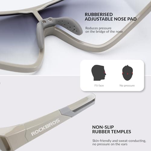 Thumbnail 3 de ROCKBROS Lunettes de Soleil photochromiques pour enfants 📸