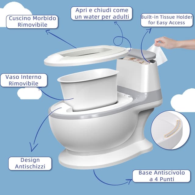 Detalle 2 de Vasino bambino viaggio antiscivolo 1-3 anni