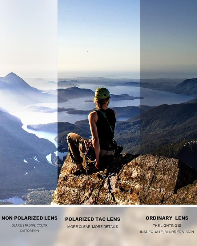 Detalle 2 de Myiaur Women Sports Sunglasses M8140 – Lightweight wrap-around with UV400 and polarised lenses