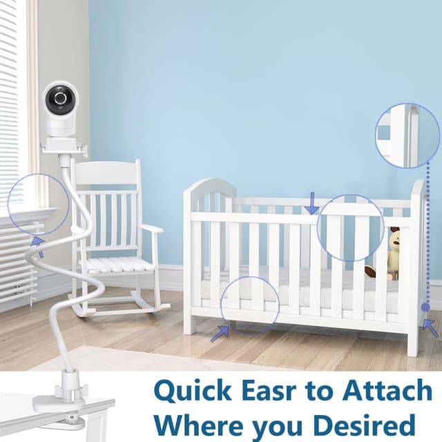 Detalle de EYSAFT baby monitor mount 33 inch clamp