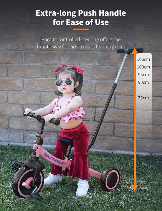 Thumbnail 1 de besrey 7 in 1 Kleinkind-Dreirad 1–5 Jahre