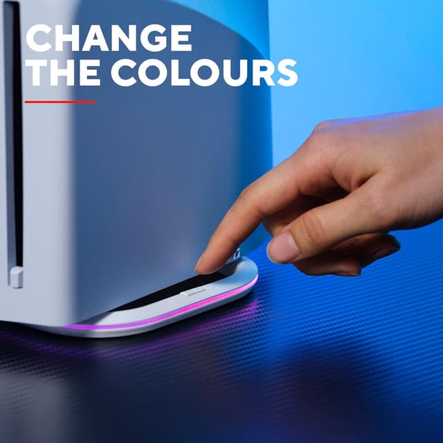 Detalle 2 de Trust GXT 229 Soporte Vertical PS5 con Iluminación LED