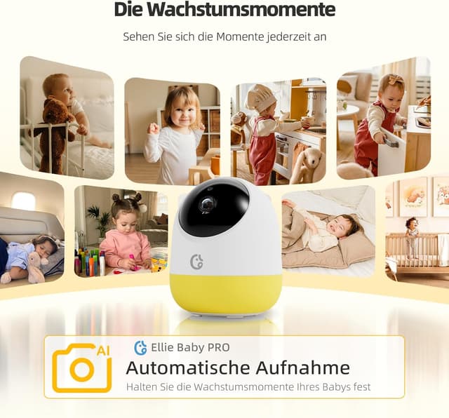 Thumbnail 6 de Ellie Babyphone 2K mit 5" Display