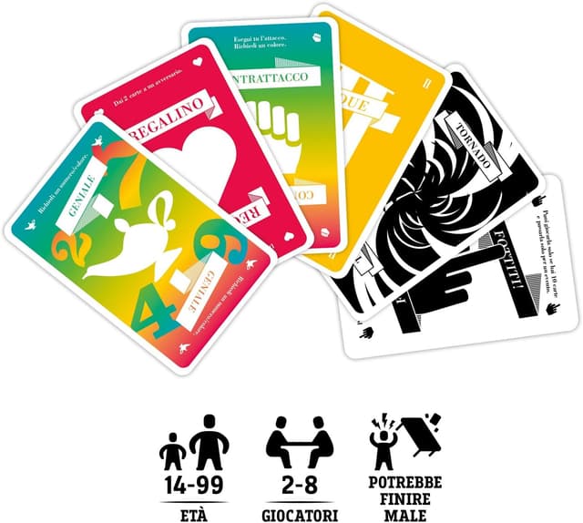 Detalle 2 de dV Giochi Frantic : jeu de cartes rapide, facile à prendre en main