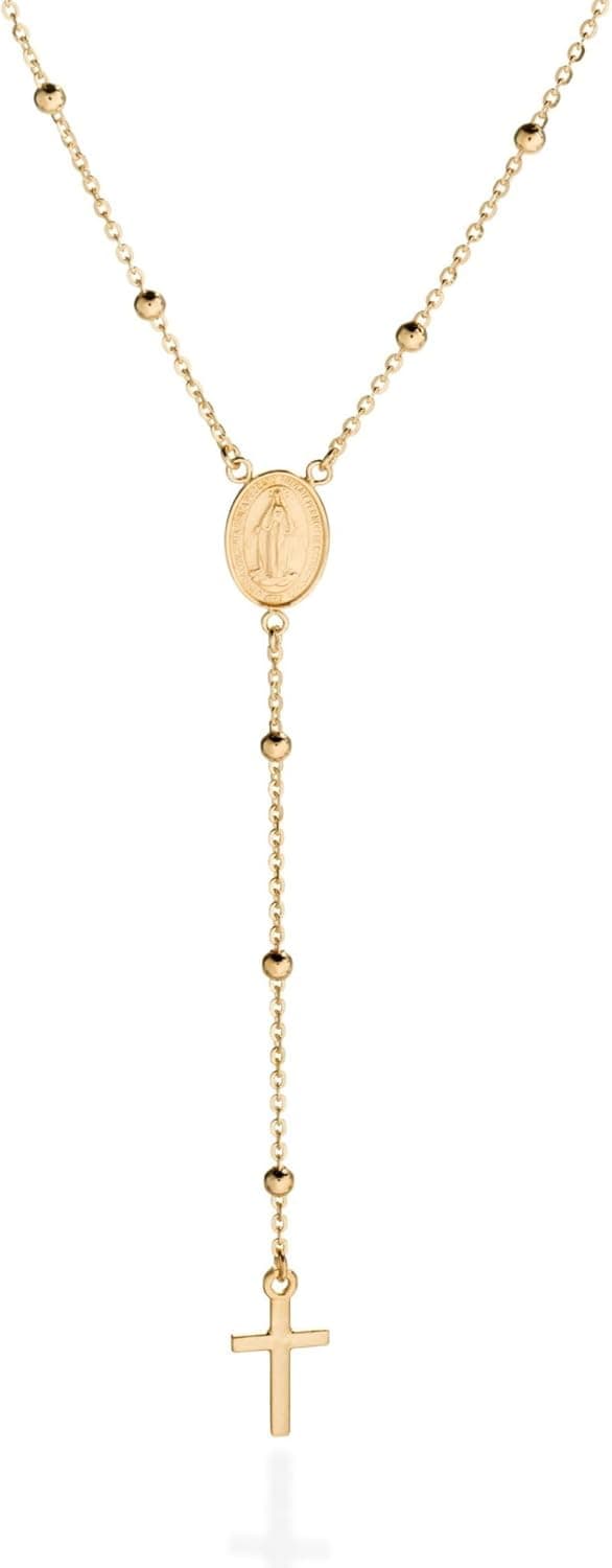 Detalle de QUADRI Collier Croix Religieux 48 cm