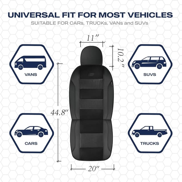 Thumbnail 4 de Skechers Seat Covers Air-Cooled Memory Foam