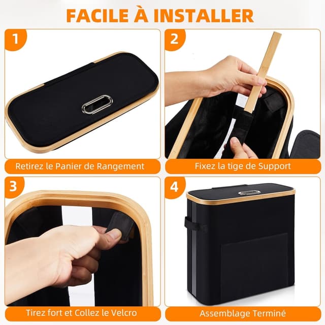 Thumbnail 3 de OUSFOT Rangement Papier Toilette 32L