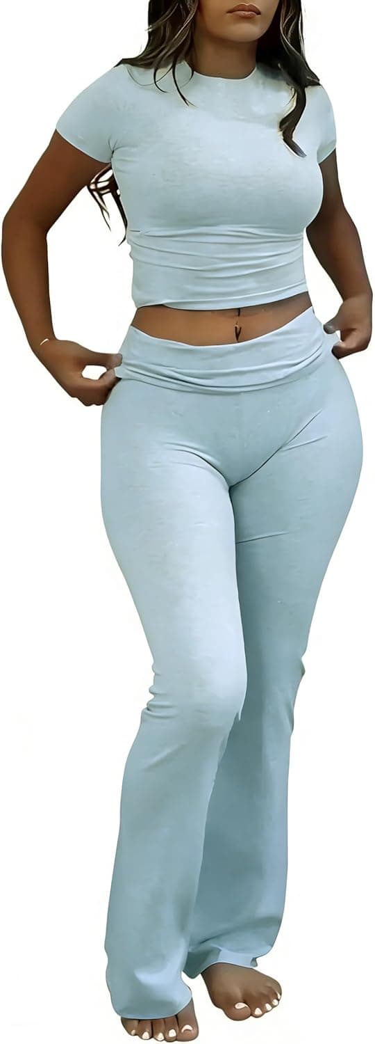 Detalle de YETOWA 2-Piece Lounge Set 92% Viscose