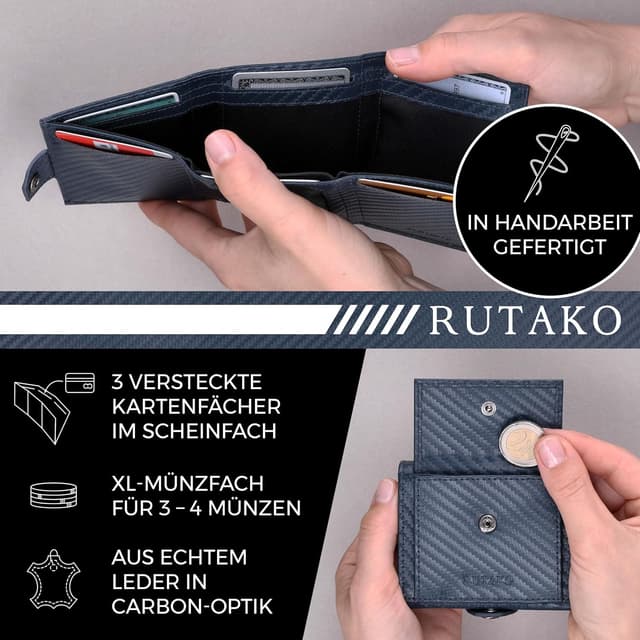 Thumbnail 3 de RUTAKO Slim Wallet Kreditkartenetui