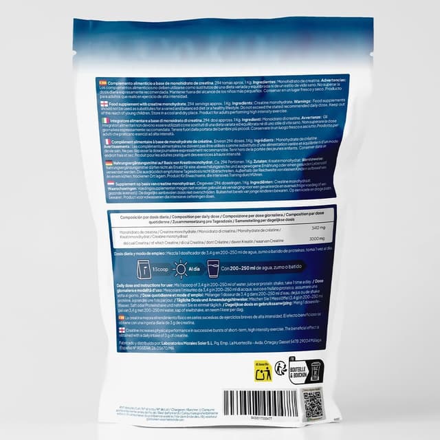 Thumbnail 5 de INATUR LAB Creatina Monohidratada 1kg