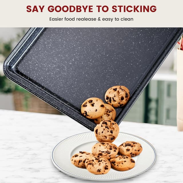 Detalle 2 de Terlulu 10-Piece nonstick baking pans set