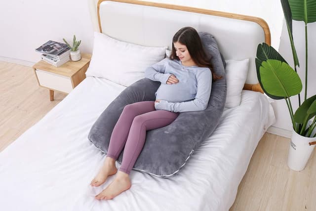 Thumbnail 6 de AS AWESLING Pregnancy Pillow U-shaped, removable cover