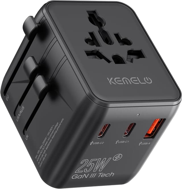 Imagen de Adattatore Universale 25W Viaggio 5 in 1 en OfertitasTOP