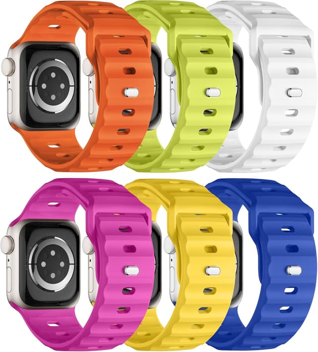 Thumbnail 6 de Sport Bands 6-Pack Compatible with Apple Watch Ultra 49mm